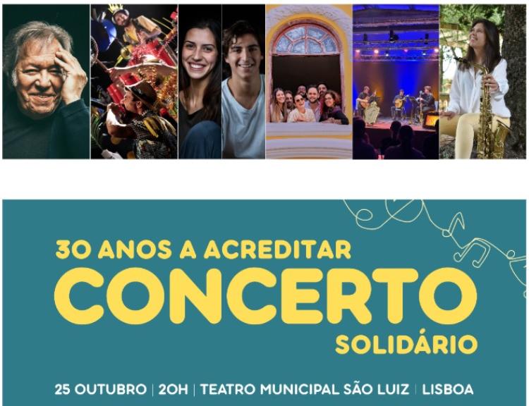 30 anos a Acreditar - Concerto Solidário